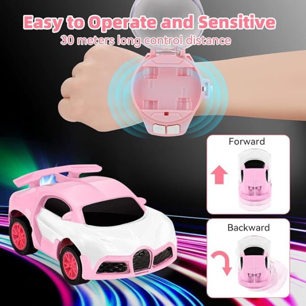 1 Pc Mini Wrist Watch Car (rechargable)
