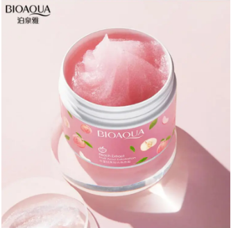 Bioaqua Rice Gel And Peach Gel Extract Acid Exfoliating Face Gel Cream (140g)