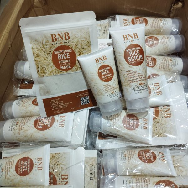 Bnb Rice Extract Bright & Glow Kit