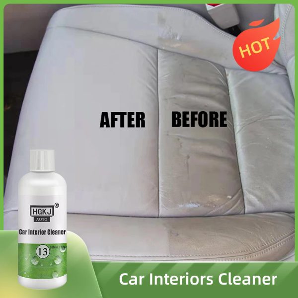 Hgkj 13 Car Leather Seat Interiors Cleaner plastic Foam Cleaner