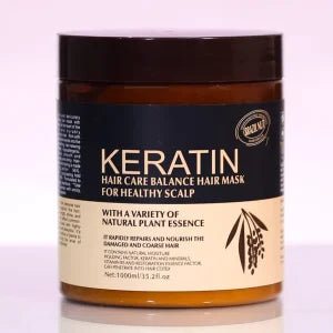 Pack Of 3 Items Keratin Hair Mask| Keratin Shampoo| Keratin Hair Serum