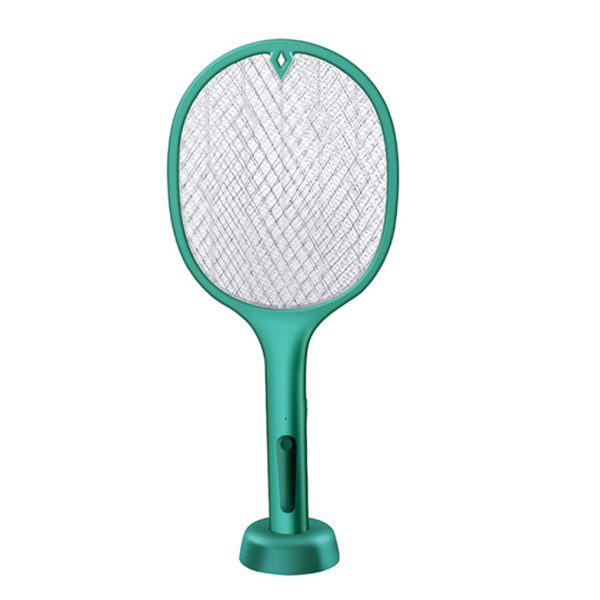 Mosquito Lamp & Racket 2 In 1 Electric Powerful USB Rechargeable Grid 3-layer Mesh
