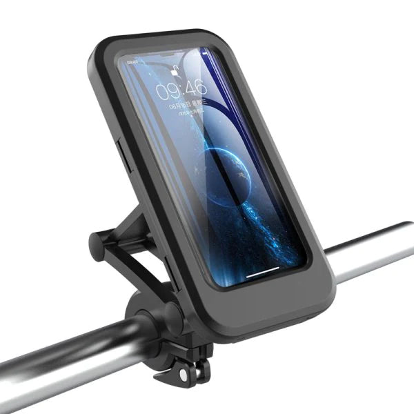 Motorcycle Bike Phone Holder Adjustable Waterproof Bicycle Cellphone